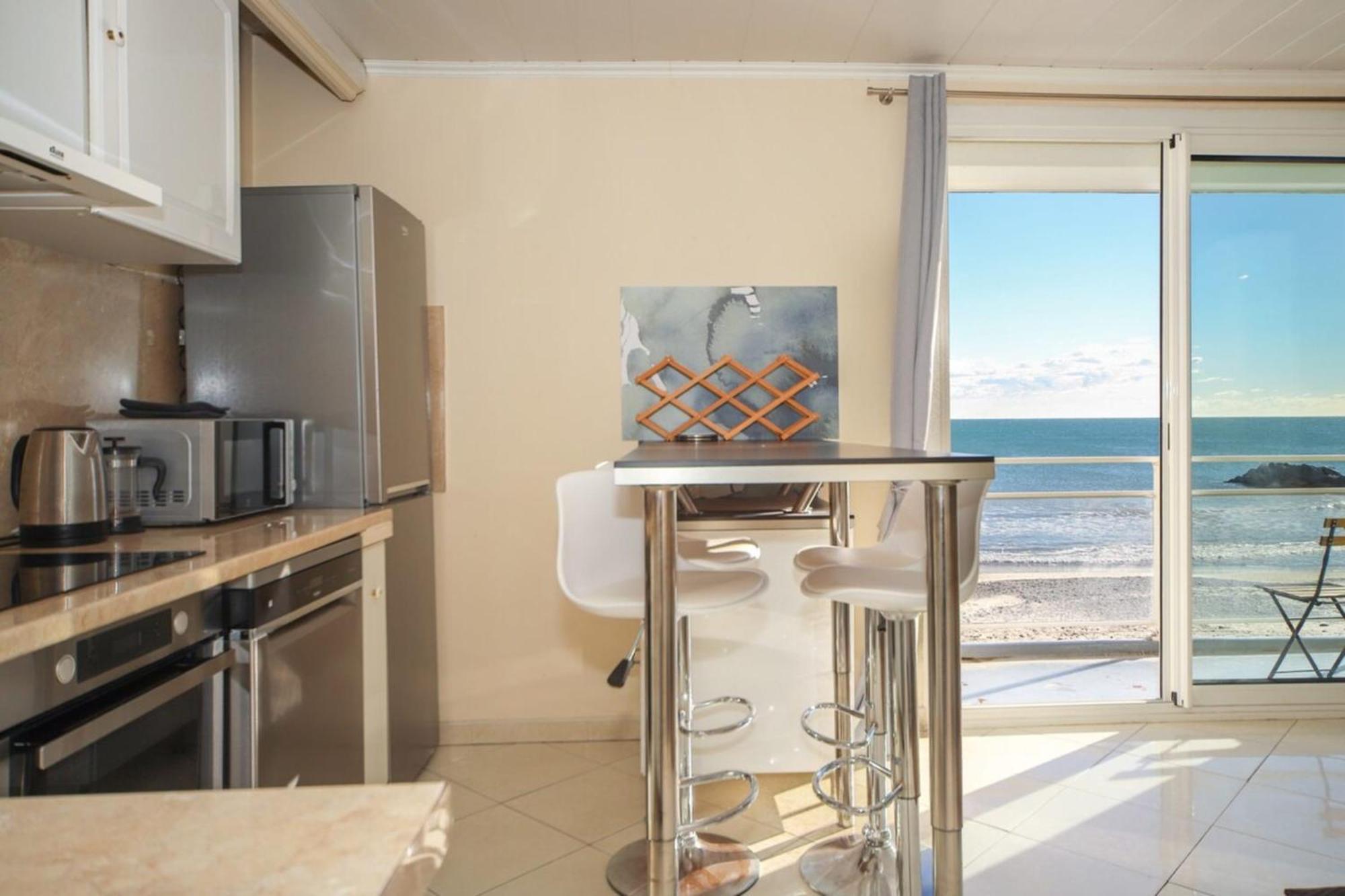 T3 Somptuosa 1 Ere Ligne Vue Mer Palavas Luaran gambar
